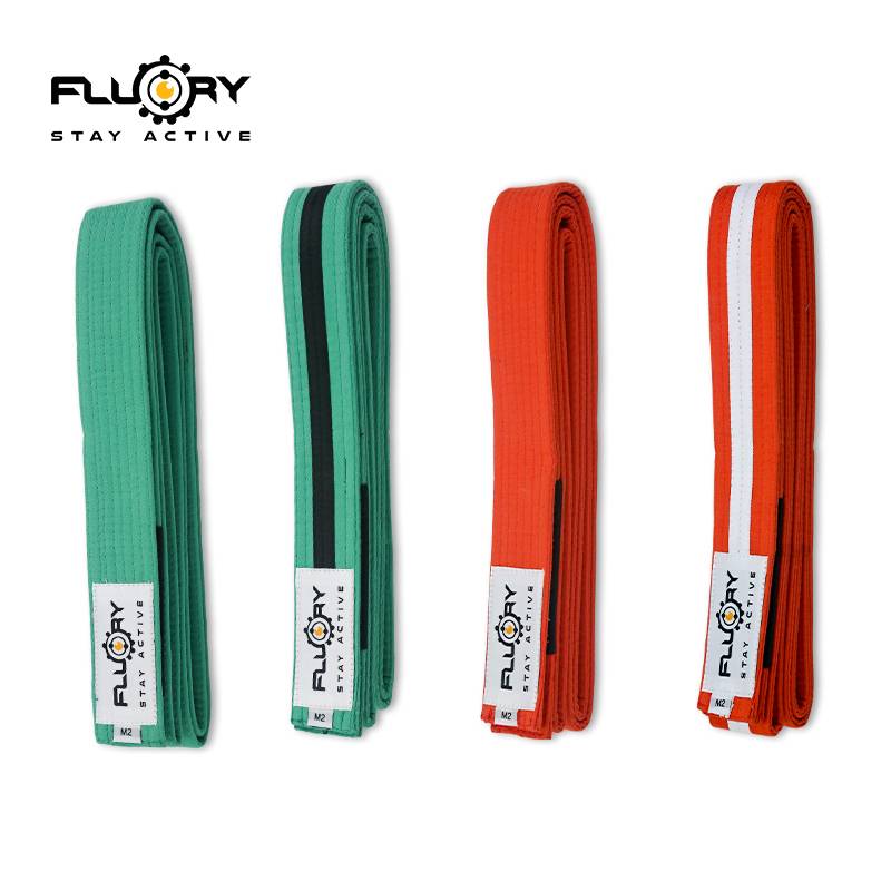 Fluory Fire Blood Brazil Jiu -Belt Children's Student Professional Jiu -Jitsu Duke Twita Tibetan Judo Band Genuine