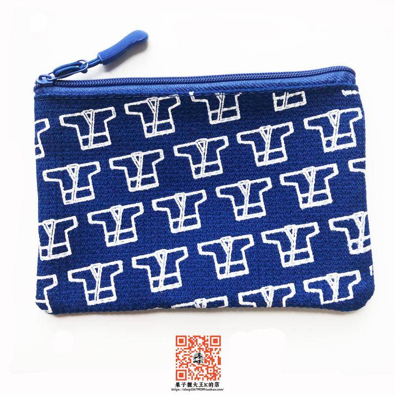 Genuine Jiu -J: Jiu -Jitsu purse road clothing fabric production card bag key bag theme mini storage bag