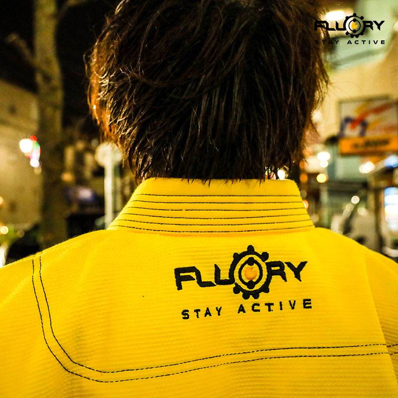 Fluory Fire Blood Brazil Jiu -Jitsu Duke Adult Professional Competition Training Jiu -Jitsu Judo Judo suit
