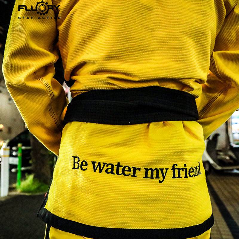 Fluory Fire Blood Brazil Jiu -Jitsu Duke Adult Professional Competition Training Jiu -Jitsu Judo Judo suit
