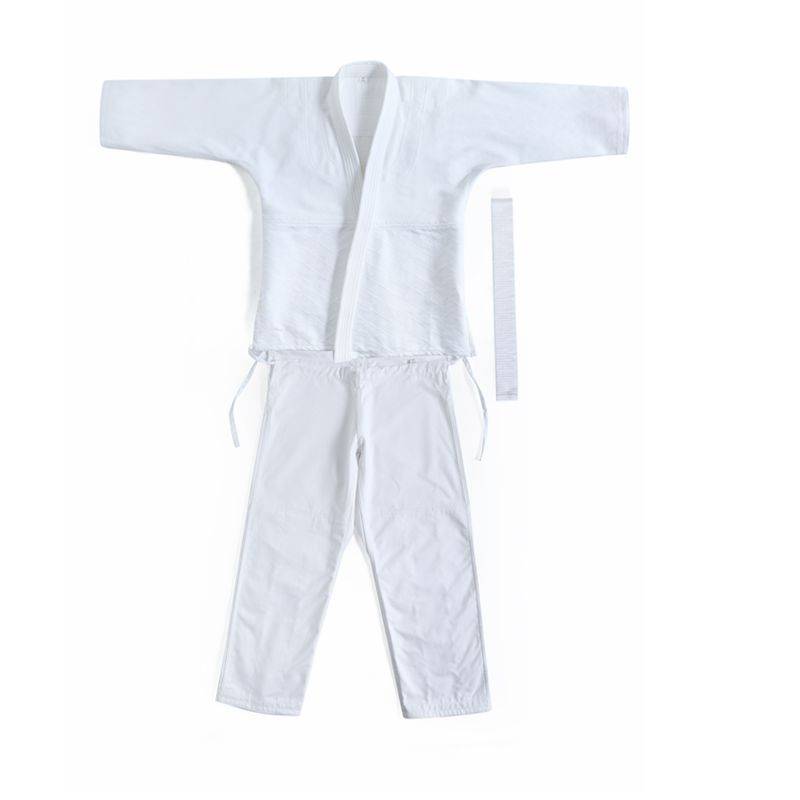 Customized Judo embroidered Logo Judo clothing blue and white