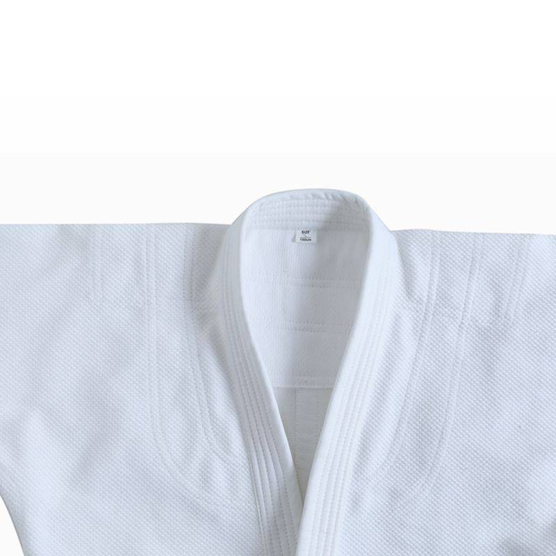 Customized Judo embroidered Logo Judo clothing blue and white