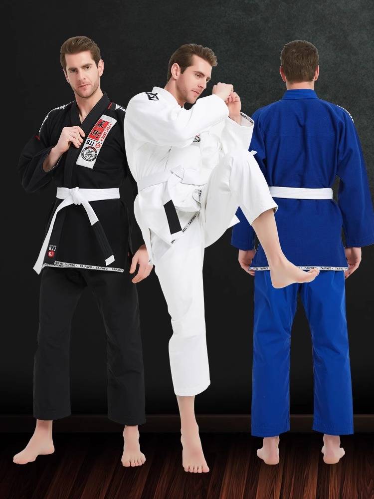 Brazilian Jiu -Jitsu Anti -grinding clothing men's and women's professional training suit bjj gi Bab Judo clothing adult thickened lightweight