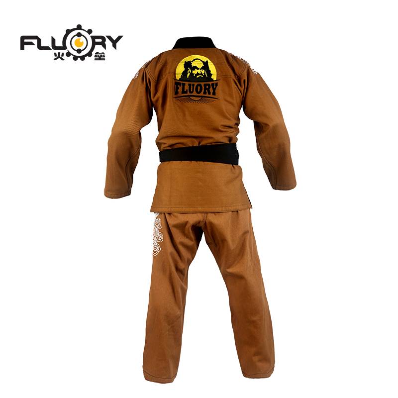 Fluory Fire Bar Mobng Bazas Jiu -Jitsu Men Bjj Gi Judo Judo Professional Adult Samurai Taoism