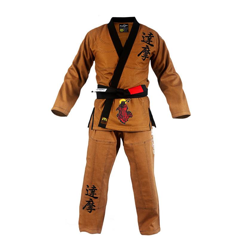 Fluory Fire Bar Mobng Bazas Jiu -Jitsu Men Bjj Gi Judo Judo Professional Adult Samurai Taoism