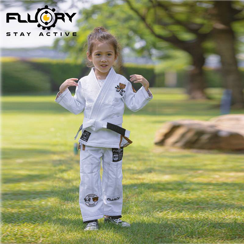 Fluory Firefire New Bjj Brazil Jiu -Jitsu Taoism Children's Wushu Tao Children's Judo Duke