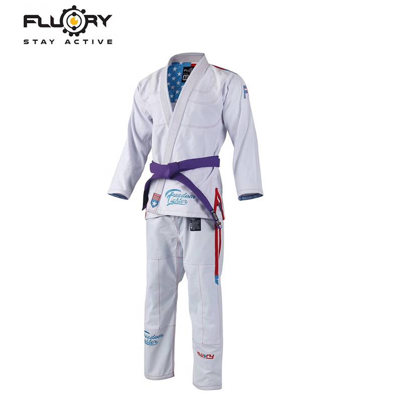 Fluory Firefire New Brazilian Jiu -Jitsu Duke Men Bjj Judo Series Professional Training Jiu -Jitsu Adult