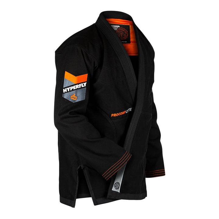 Hyperfly Procomp Lyte Men and Women's Same Slim Black Brazil Jiu -Jitsu Duosa spot