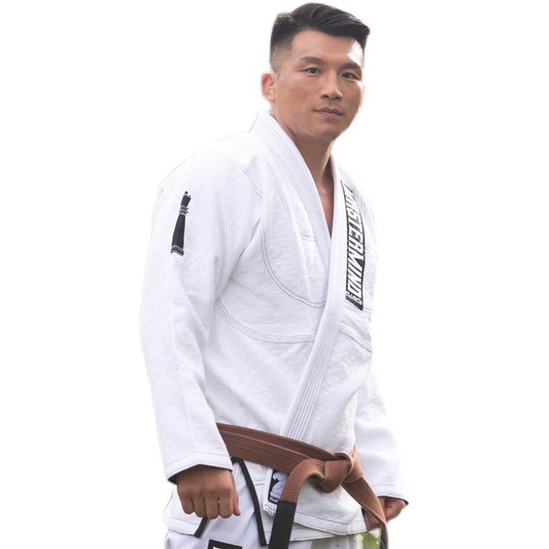 FLUORY Fire Blood Brazil Jiu -Jitsu Taoism BJJ GI Adult Judo Taoism Men and Women Professional Wudao clothes