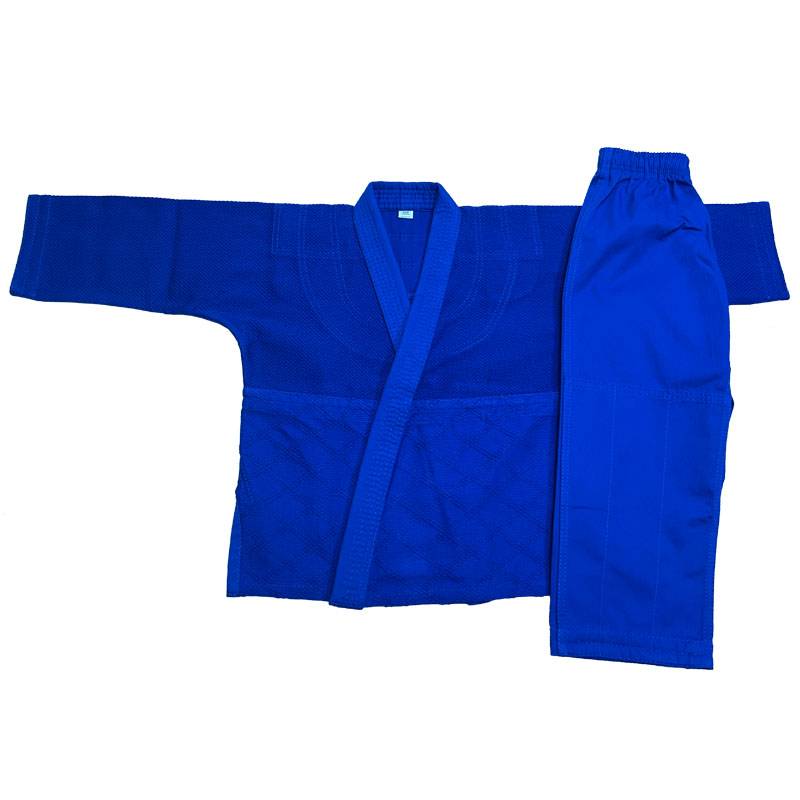 Fluory fire barrier children's Judo clothing men's and women's white light board Judo professional training competition clothing