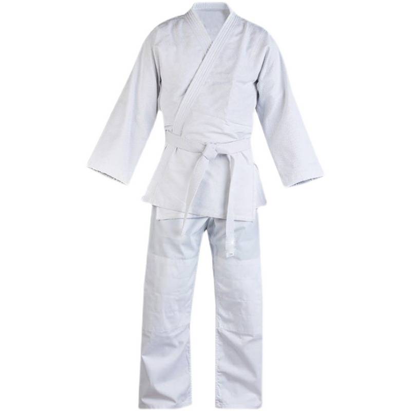 Fluory fire barrier children's Judo clothing men's and women's white light board Judo professional training competition clothing