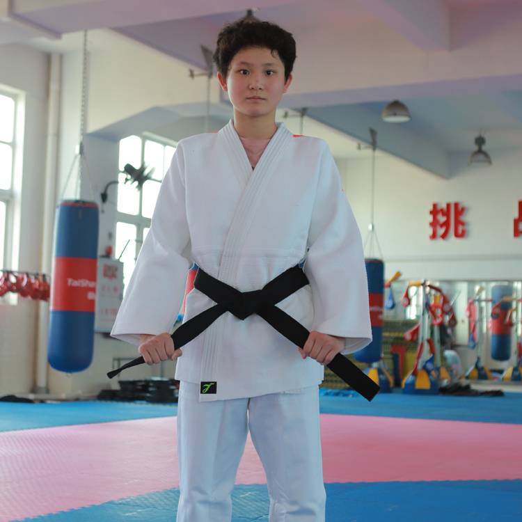 Jeipitel Judo Belt Dedicated Competition Training Adult Children Embroidery Custom Black Belt Lands
