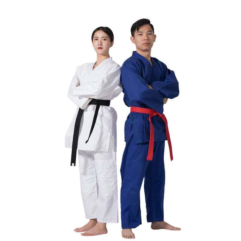 Blue and white training judo in judo and cheesy and chubby-sweeting