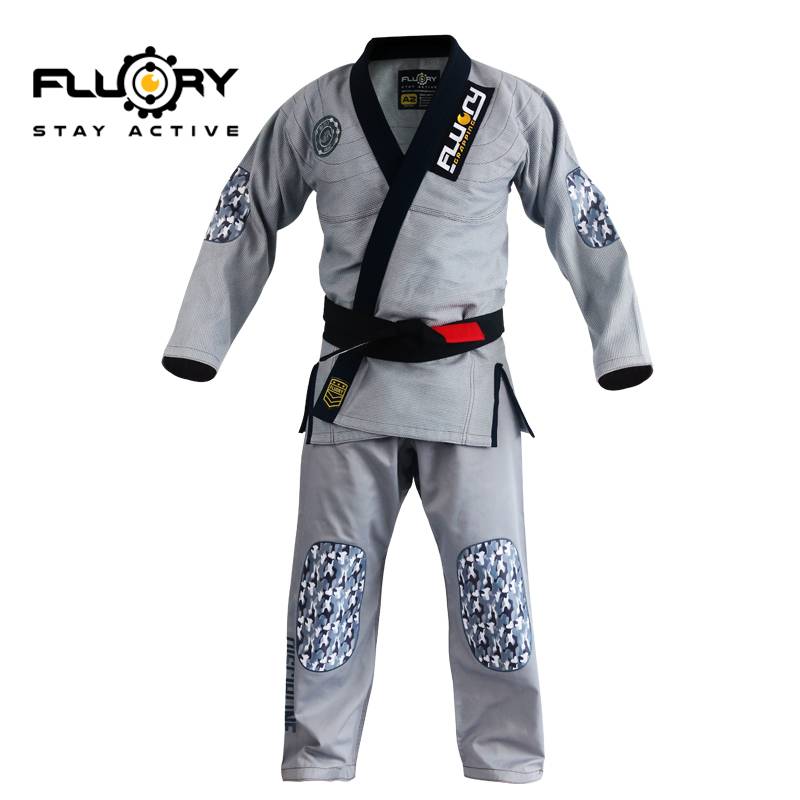 FLUORY Fire Barlier 2020 New Magic Slote Brazil Jiu -Jitsu suit BJJ GI Adult Judo Service Professional Training Men and Women