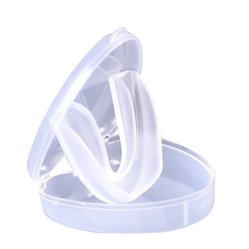 Tooth protective braces basketball football Taekwondo karate scattering shock tooth protective sleeve edible silicone environmental protection