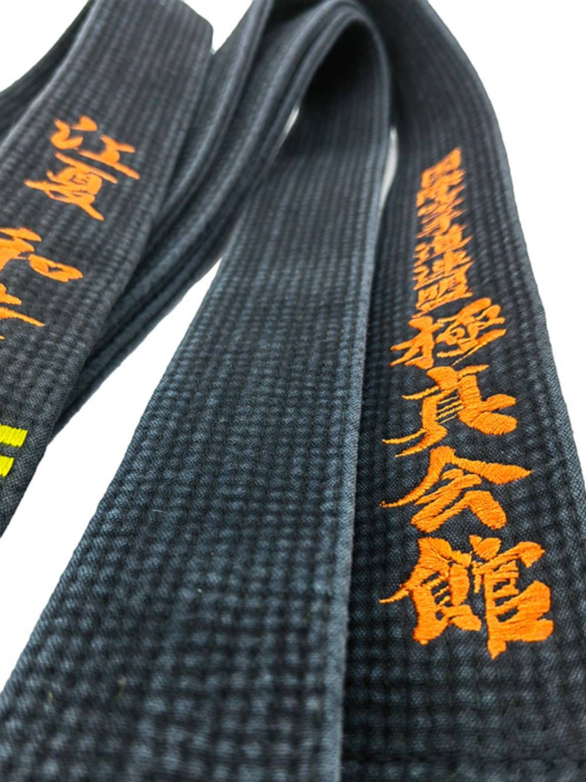 Empty -handed band IKF black coach belt, Mingqian genuine international peer true meeting, matte, make old cotton embroidery Japanese