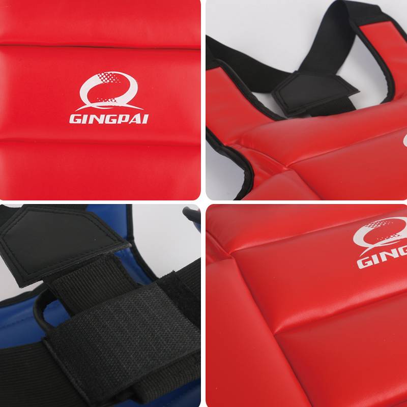 Thickened karate, chest protection adult children scattered boxing armor, taekwondo gear contest training anti -fall vest