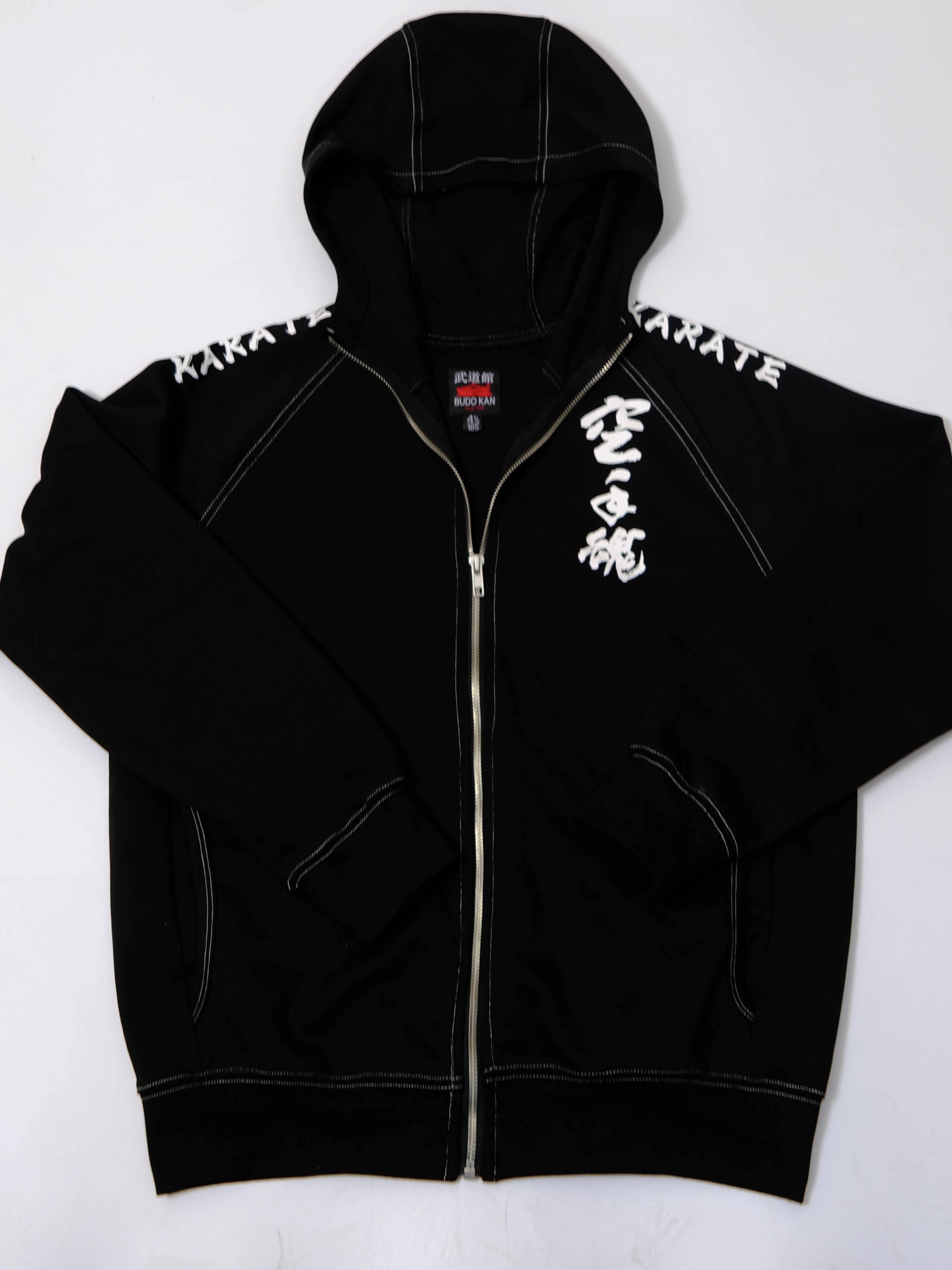 Karate soul printing sweater*karate printing sweater*blue karate OSS printing sweater