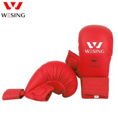 Nine -day Shankang Hand Hand Gloves Gloves WKF Certification Professional Protective Thumbs Hands Competition Actual Battle