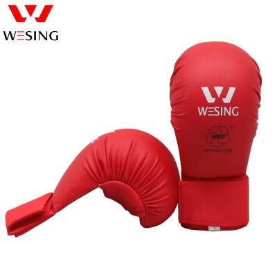 Nine -day Shankang Hand Hand Gloves Gloves WKF Certification Professional Protective Thumbs Hands Competition Actual Battle