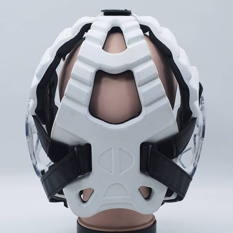 Karate helmet Taekwondo training professional competition actual combat face protection head guard head protection adult children's protective protective gear