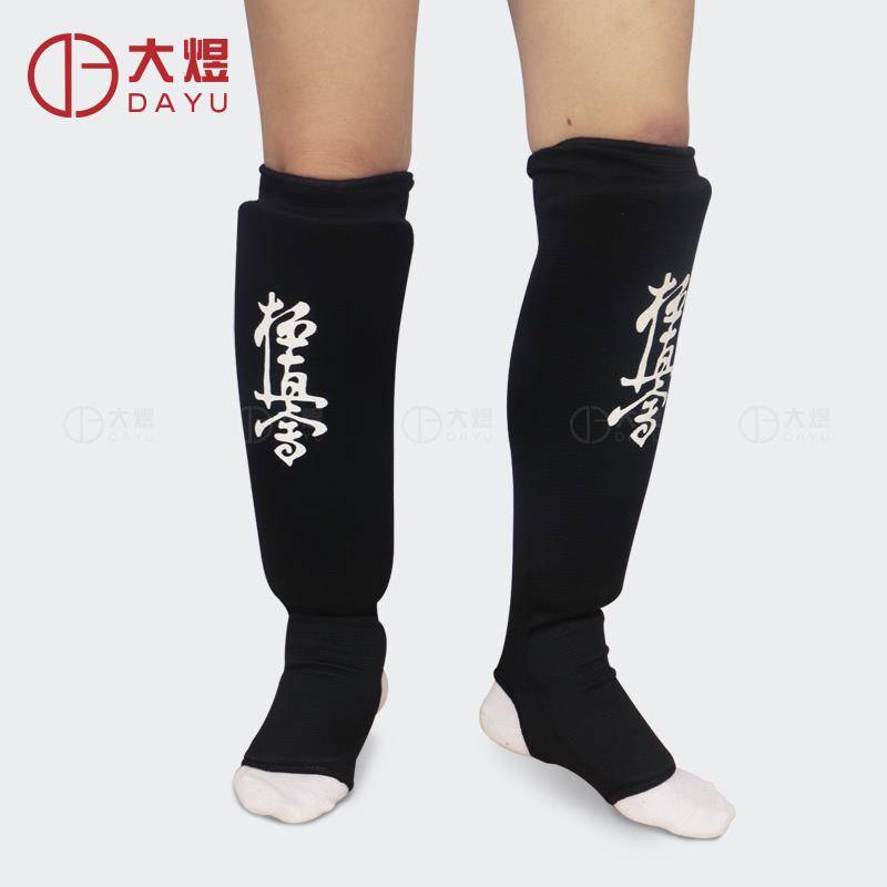 Thickened karate leg protection taekwondo protective Thai boxing footbacks Thai boxing tibial tibial really true leg board fighting