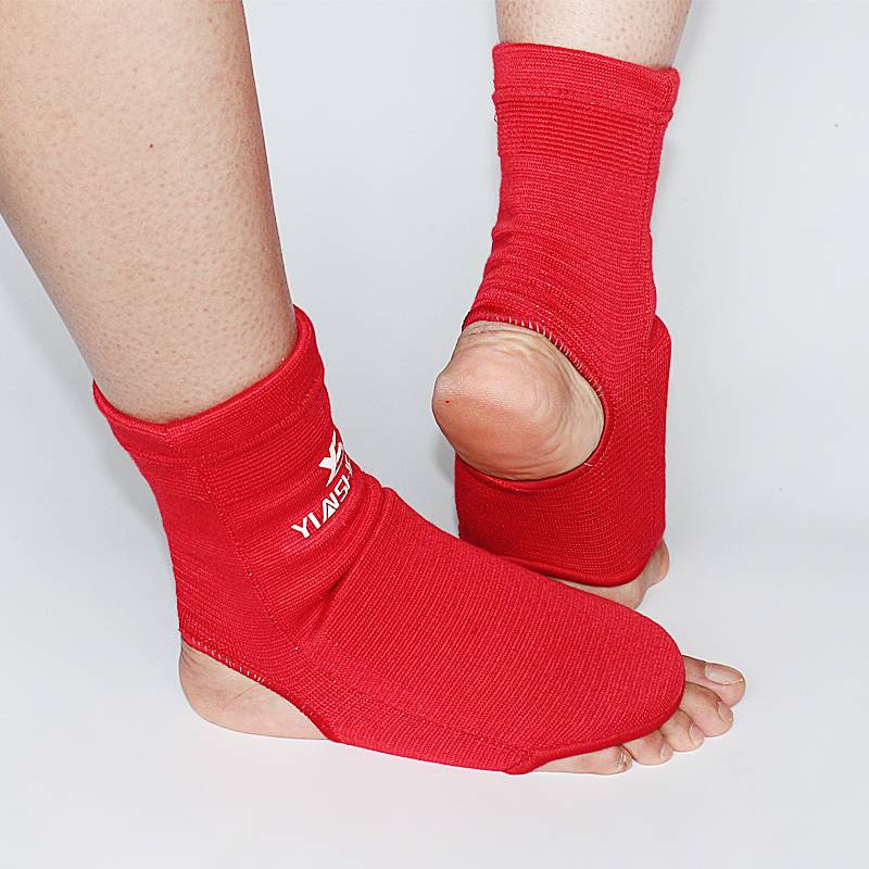Silver fists to the back of the foot to the ankle to the karate