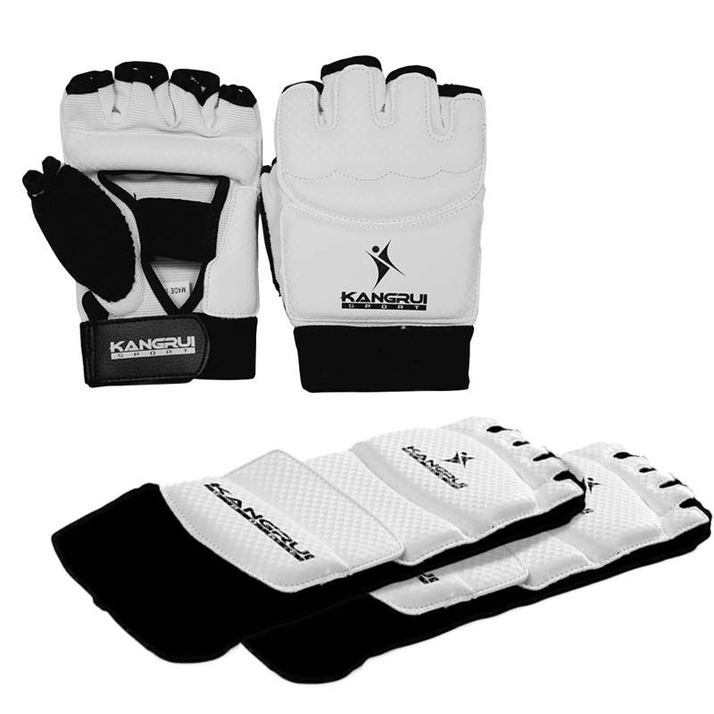 Qingcang Kangrui Taekwondo Gloves and Hands Children Taekwondo Protective Hand Protective Foot Sanda Kandao Fang