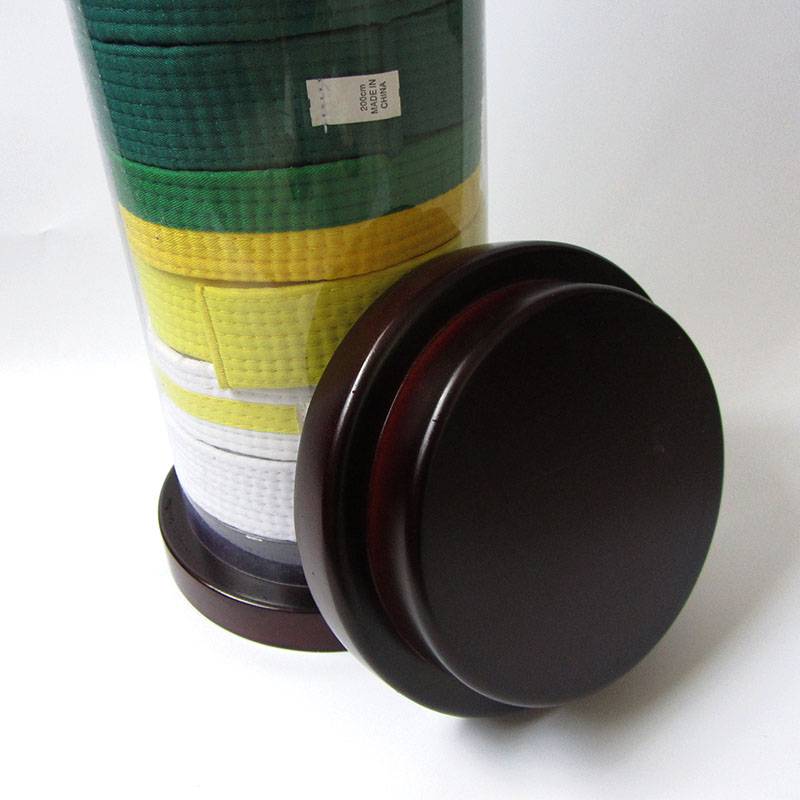 Taekwondo belt displays a karate belt displaying a barrel of belts