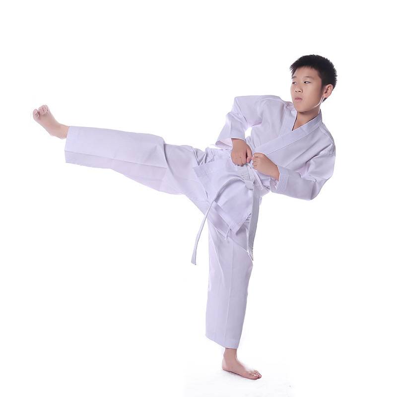 Spring and Autumn Thicker Standard Men and Women Cotton Karates Novice Children Adult Taekwondo Competition Clothing Hot Selling