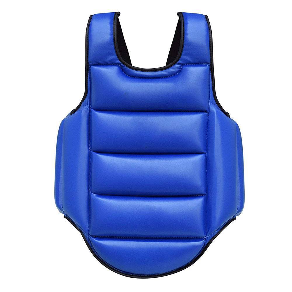 Thickened adult karate loose busty children, Taekwondo, boxing training soft elastic protective gear can be worn on both sides