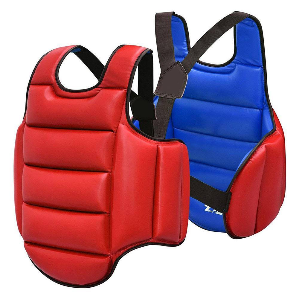 Red and blue karate