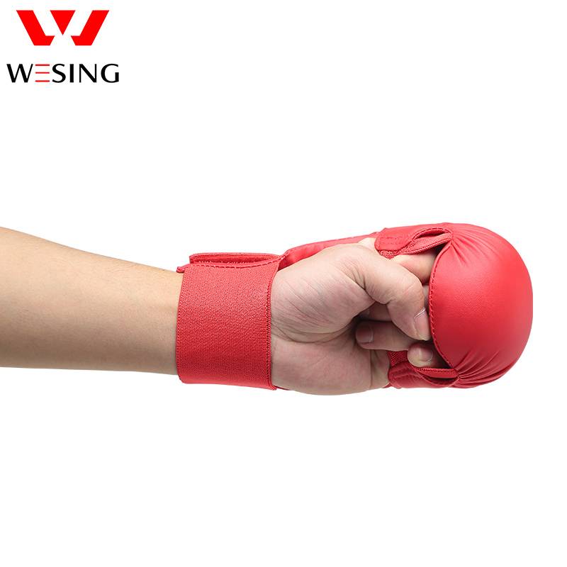 Nine -day Shankang Hand Hand Hand Fist Competition Training Fisting Hand World Airline Certified Certified Karate Gloves Professional Gang