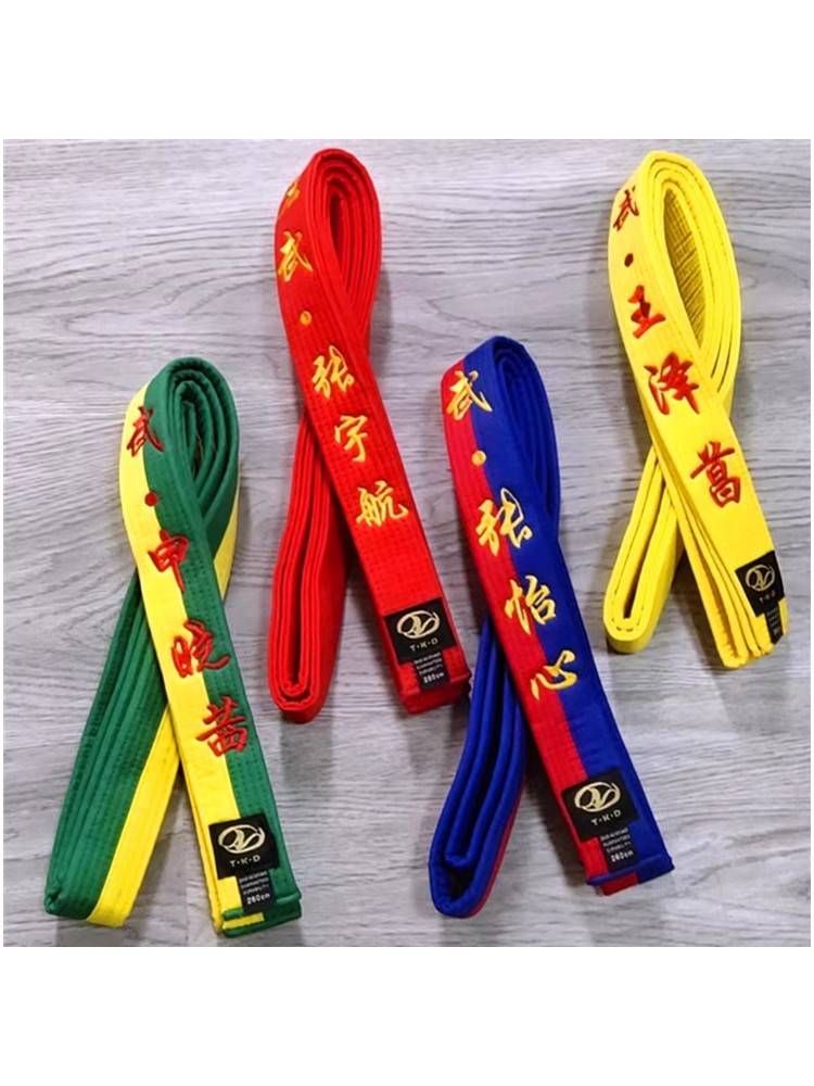 The karate karate karate karate lace black belt with the custom taekwondo karate