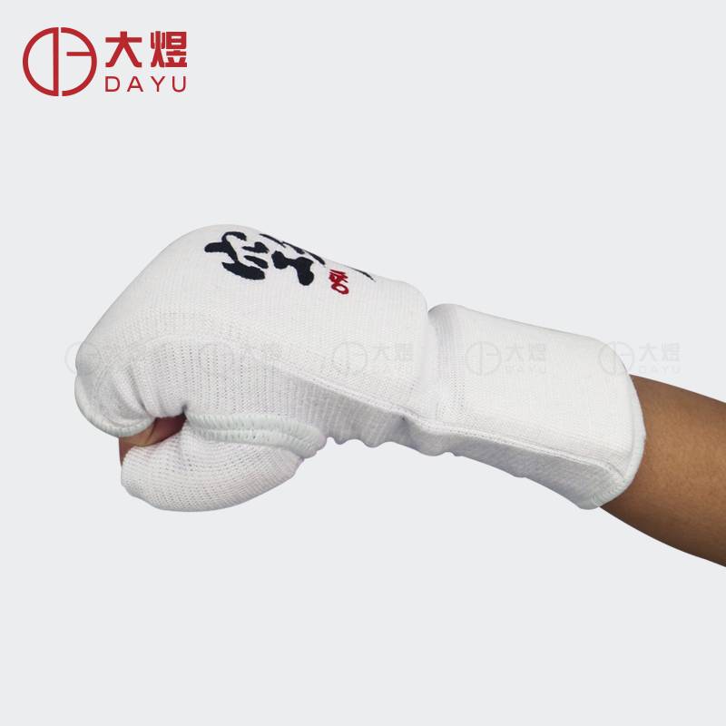 Isami same karate glove gloves gloves, showing finger semi -finger children's gloves adult taekwondo wrist
