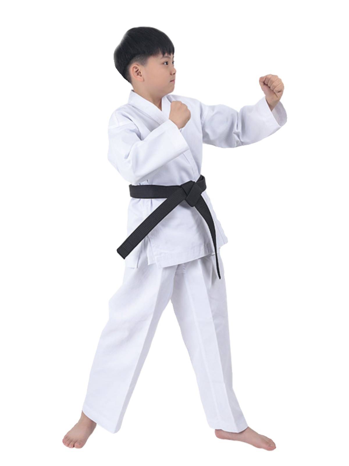 Karate Taoist Cotton Judo Children's Competition Youth White Training Competition Service Men and Women Performance Services