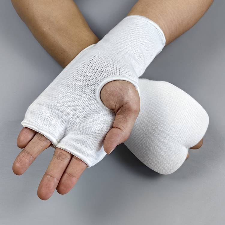  karate gloves finger two rows of two rows and one -shot gloves Taekwondo hand -to -hand karate gloves