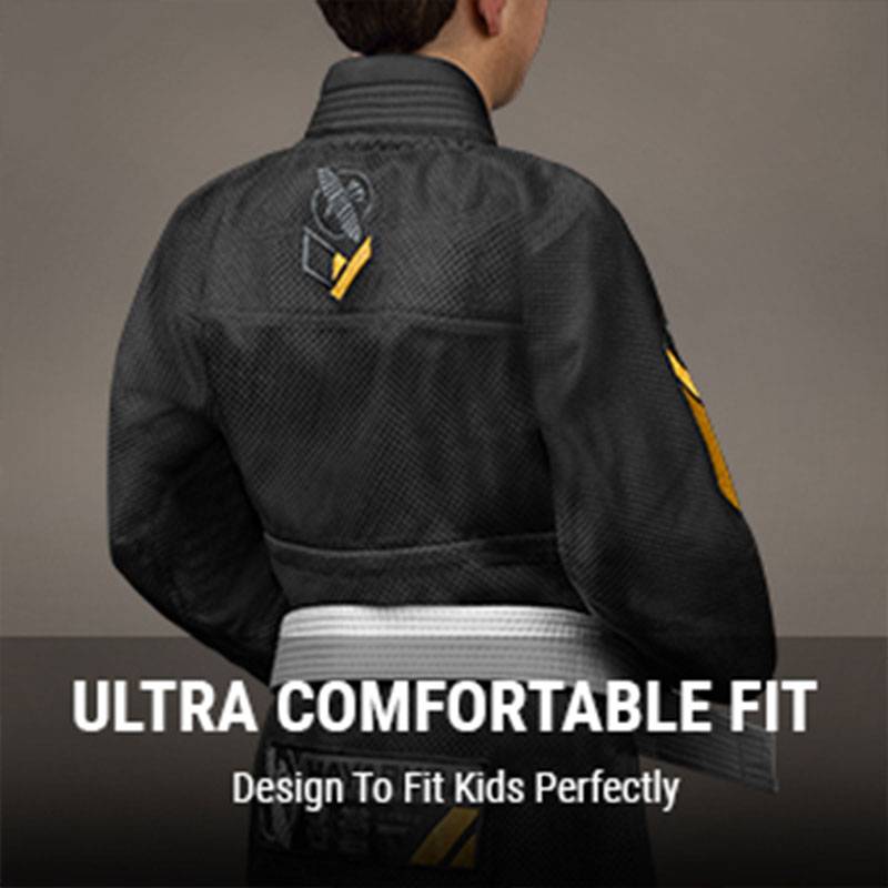 Hayabusa Professional Children's Youth Jiu -Jitsu Server Brazil Jiu -Blast Taekwondo Kaito (including belt)