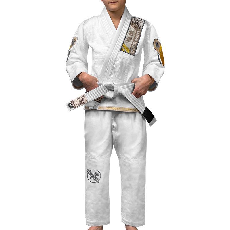 Hayabusa Professional Children's Youth Jiu -Jitsu Server Brazil Jiu -Blast Taekwondo Kaito (including belt)
