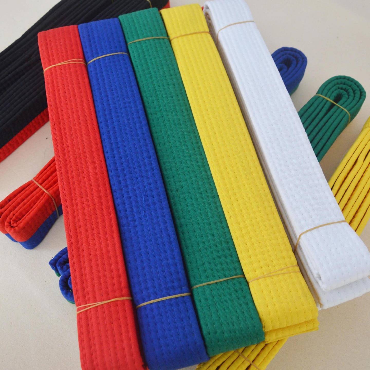 THE KARATE BELT WITH THE ITF BELT WITH THE TAEKWONDO BELT EMBROIDERY BELT