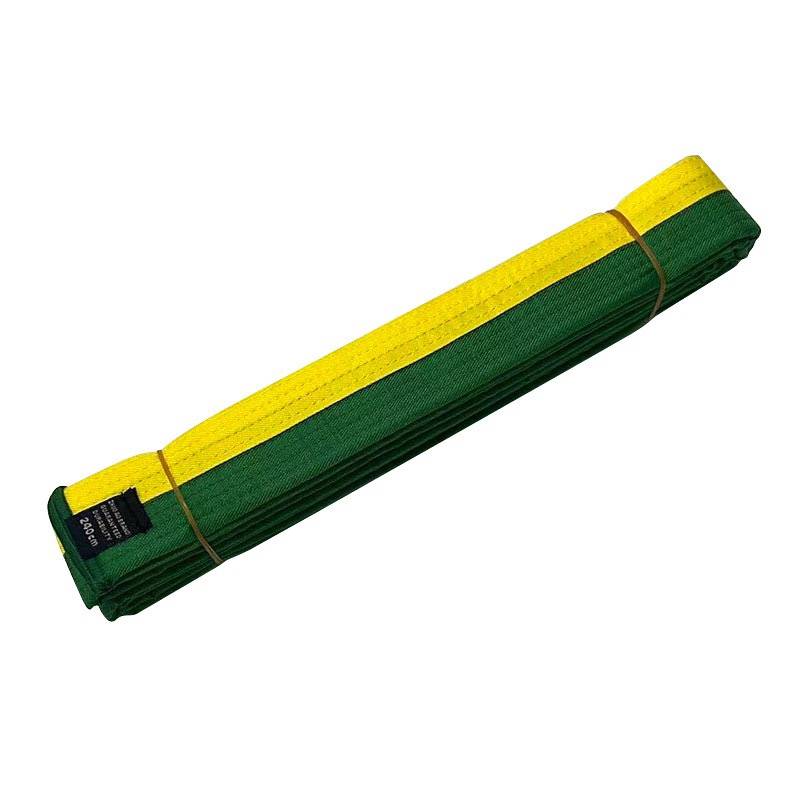 Yellow and green belt