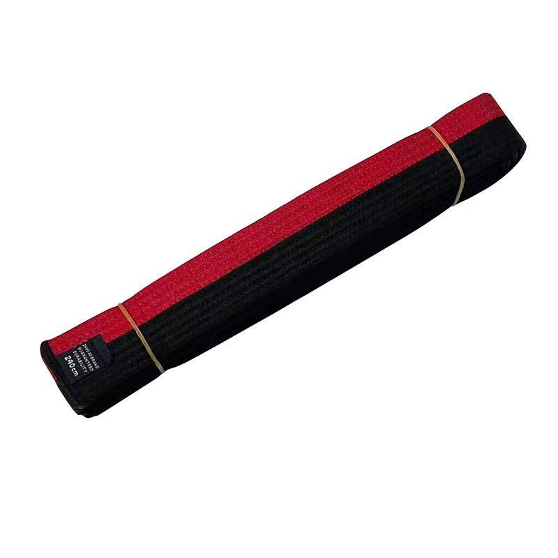 Red and black belt