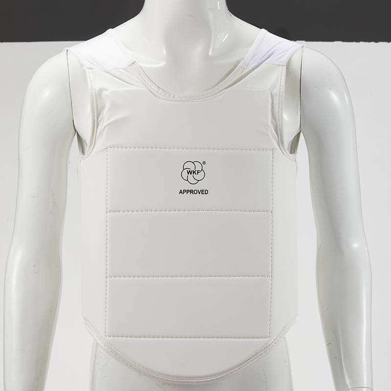 Thickened karate training chest protective gear, adult men and women, empty -handed Oxford fabric armor protective races
