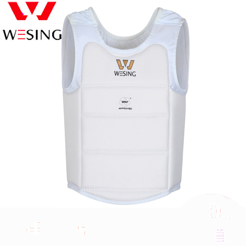 Nine -day Shan Karate Breast Protective Protection WKF Authentication Men Adult Children's Body Protective Competition Training Actual Protective Protective