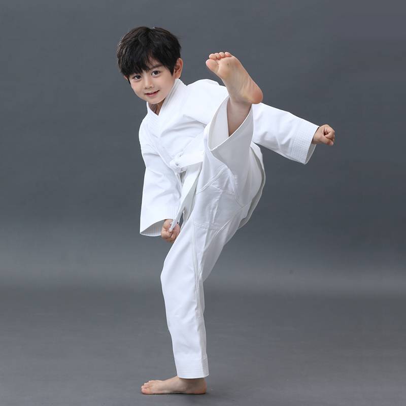 Children's karate Domades WKF10OZ pure cotton adult men's and female college student training karate competition training suit