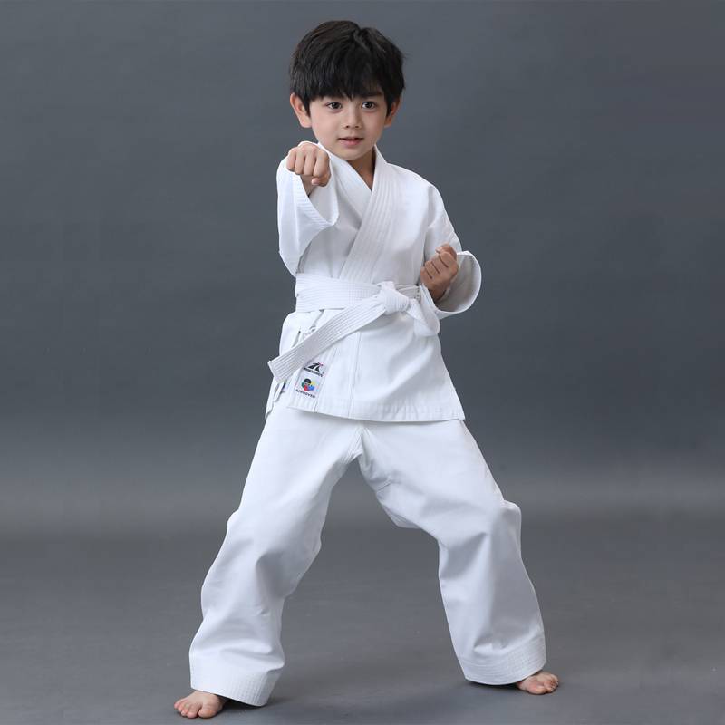 Children's karate Domades WKF10OZ pure cotton adult men's and female college student training karate competition training suit
