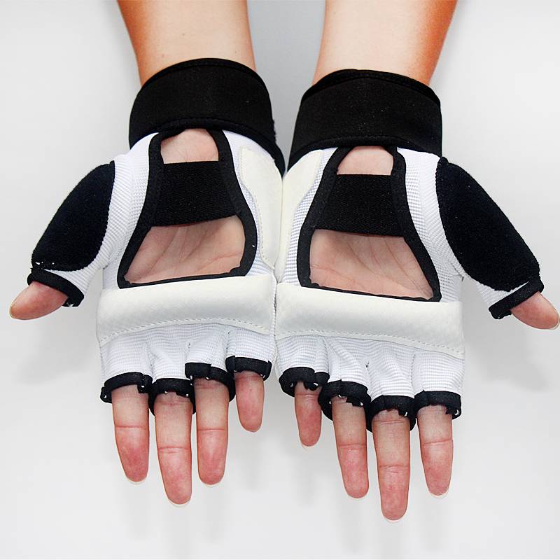 Gloves gloves, karate gloves karate, finger finger finger gloves, taekwondo Sanja boxing handle