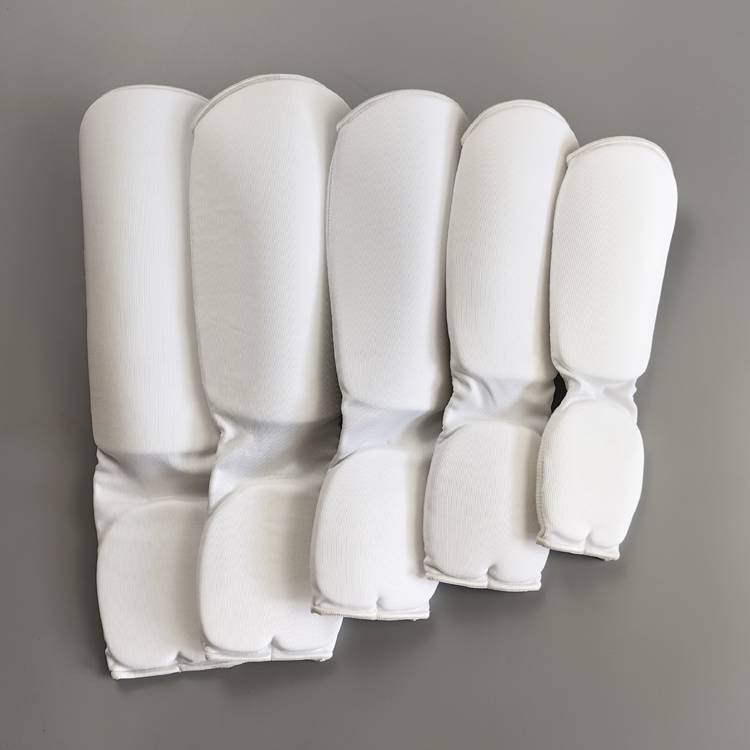 Karate knitted long gloves show two rows of fingers and finger gloves, taekwondo hand, hand hand elastic sweat absorption adult children