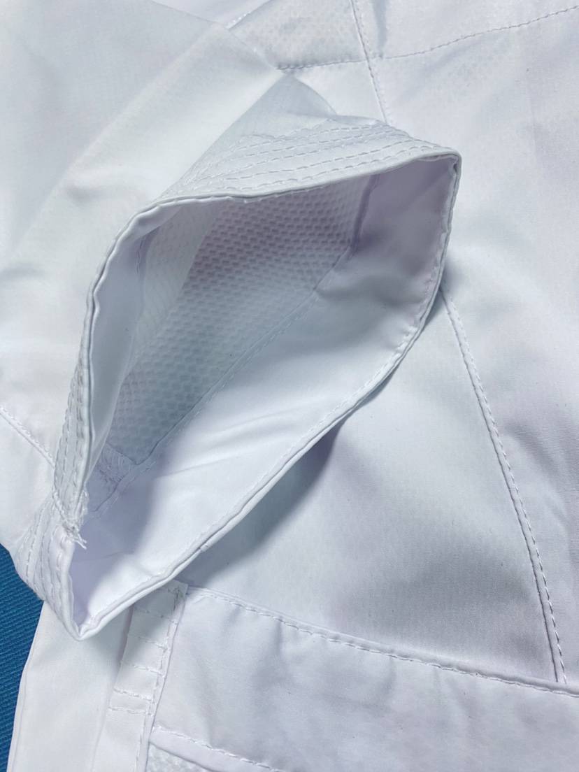 WKF brand karate channel kumite group hand clothing, light and elastic plus net