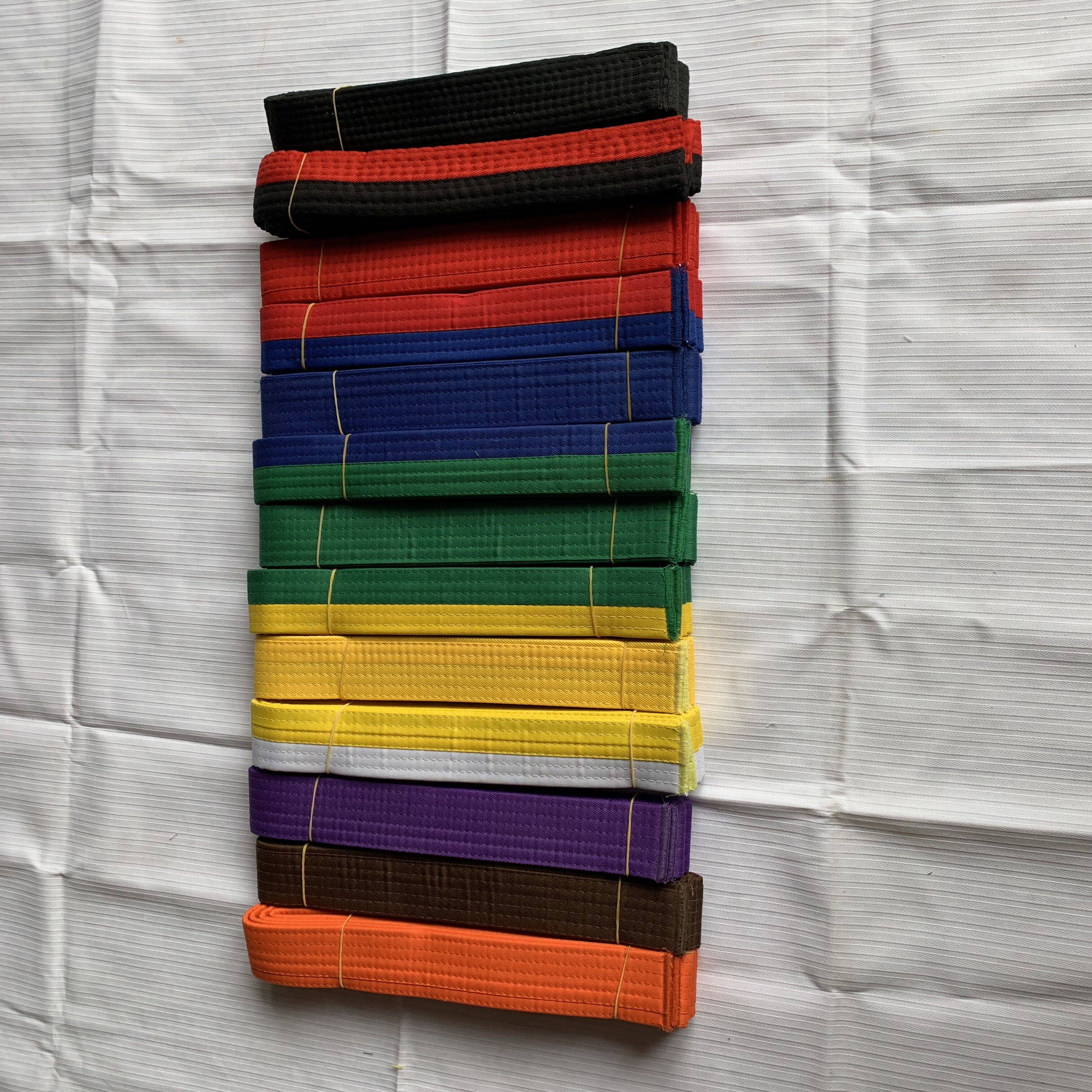 Taekwondo belts, taekwondo belts, taekwondo belts, karate, judo belts, custom embroidered belts